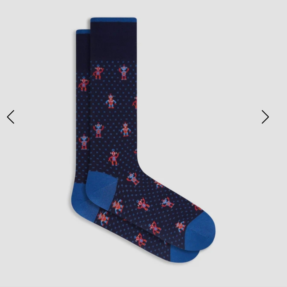 Bugatchi Robot 🧦 Socks - Picture 3 of 7